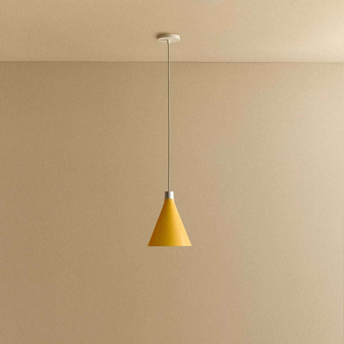 Tala Bower Pendant Light Small in Yellow + Sphere III
