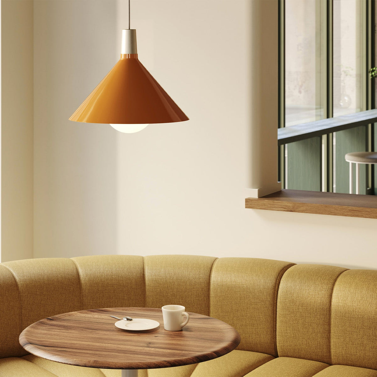 Tala Bower Pendant Light Medium in Yellow
