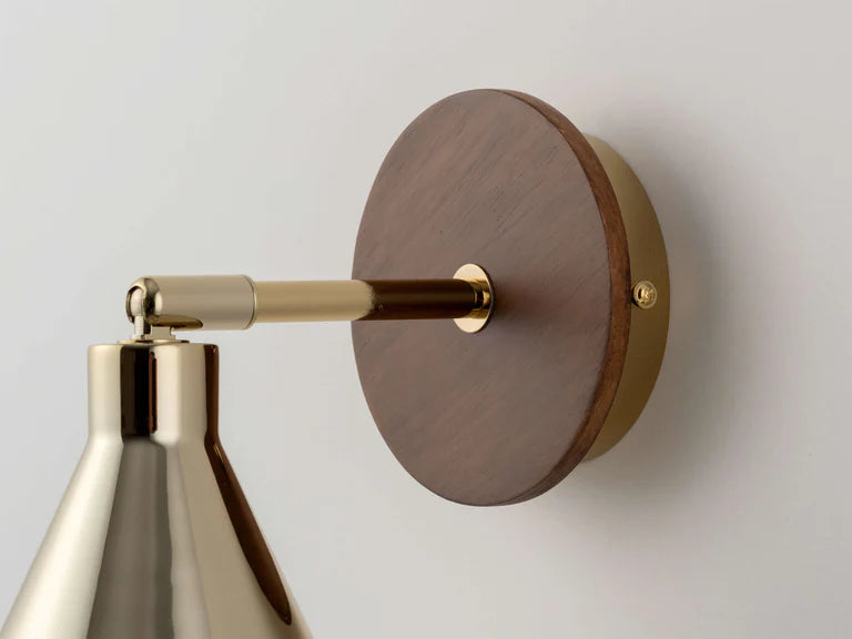 Houseof Brass Cone Wall Light