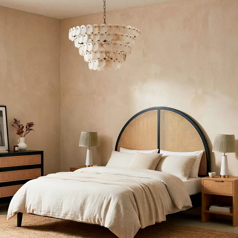Pooky Cordelia Chandelier in Alabaster