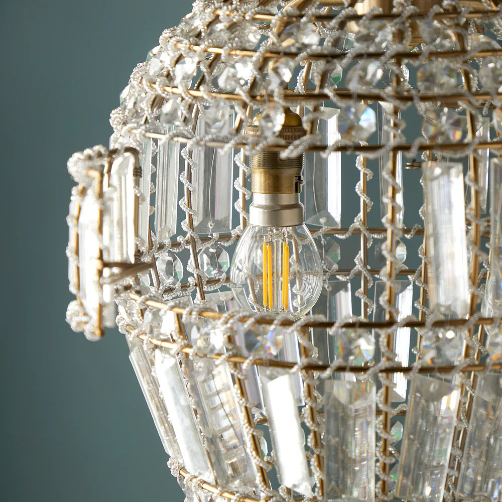 Pooky Smaller Lachrymose Crystal Chandelier