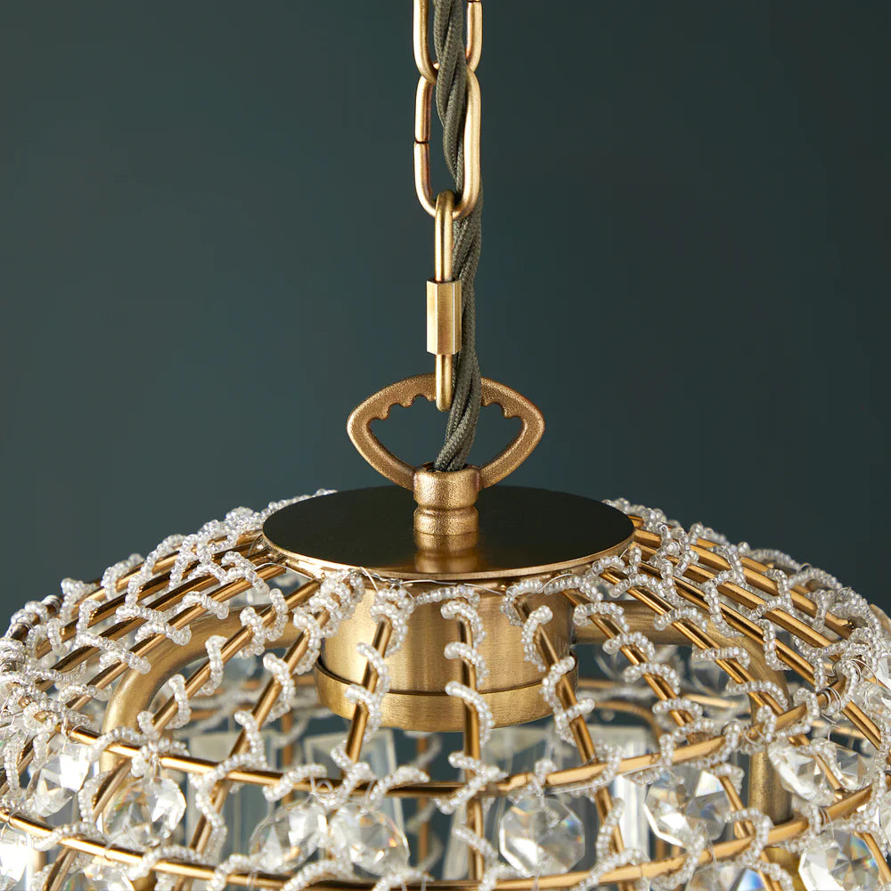 Pooky Smaller Lachrymose Crystal Chandelier