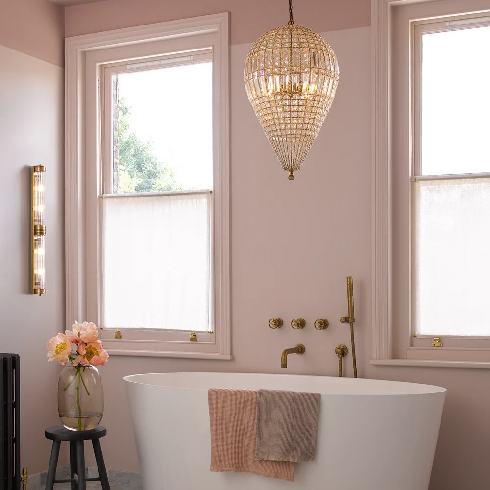 Pooky Lachrymose Large Crystal Chandelier