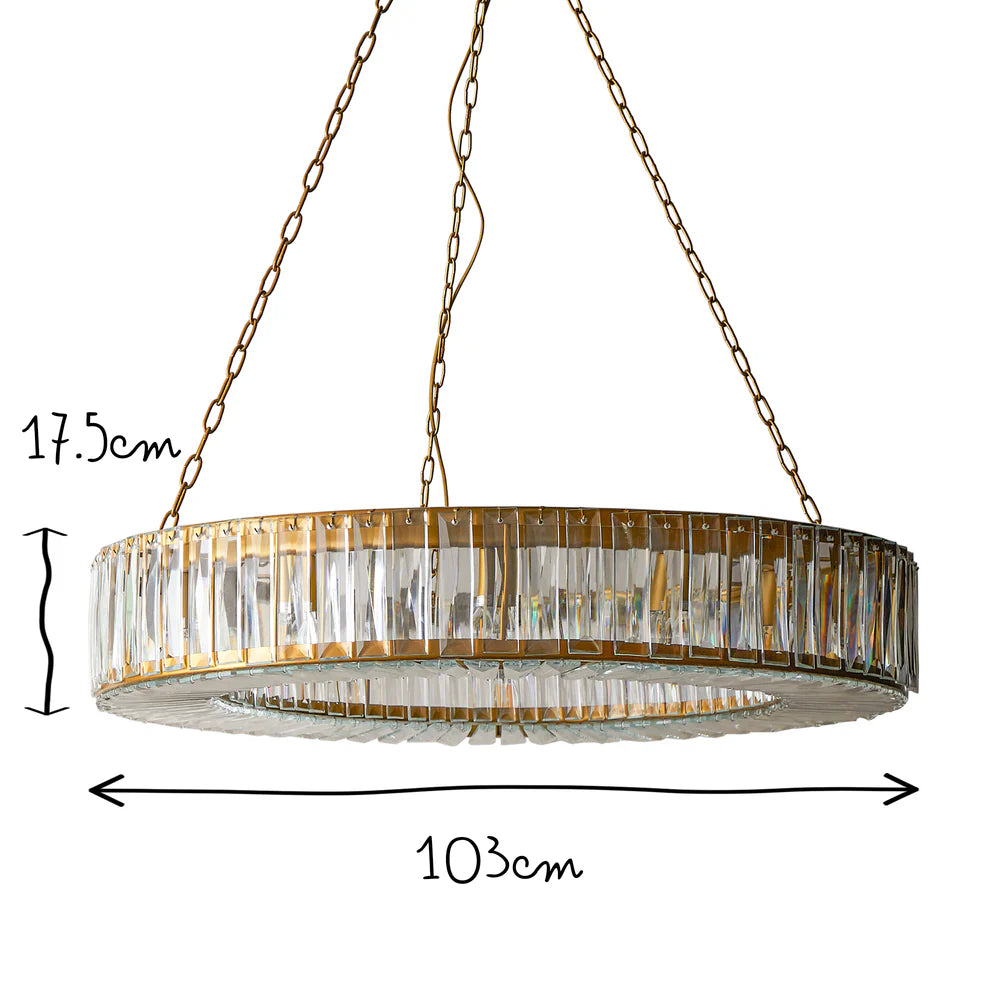 Pooky Saturn Chandelier