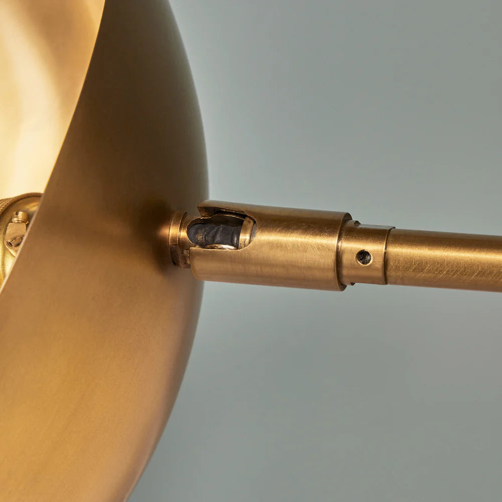 Pooky Scoop Chandelier in Brass