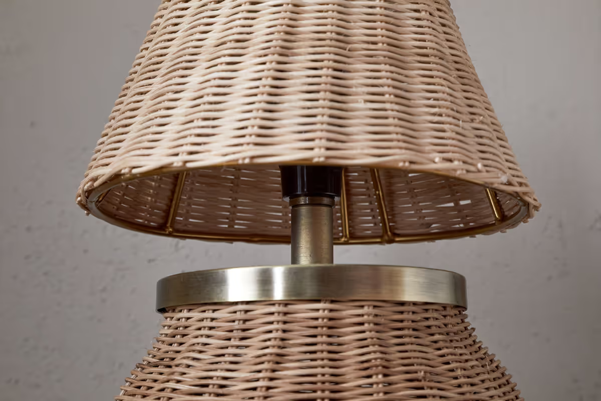 Nkuku - Cija Rattan Table Lamp - Natural