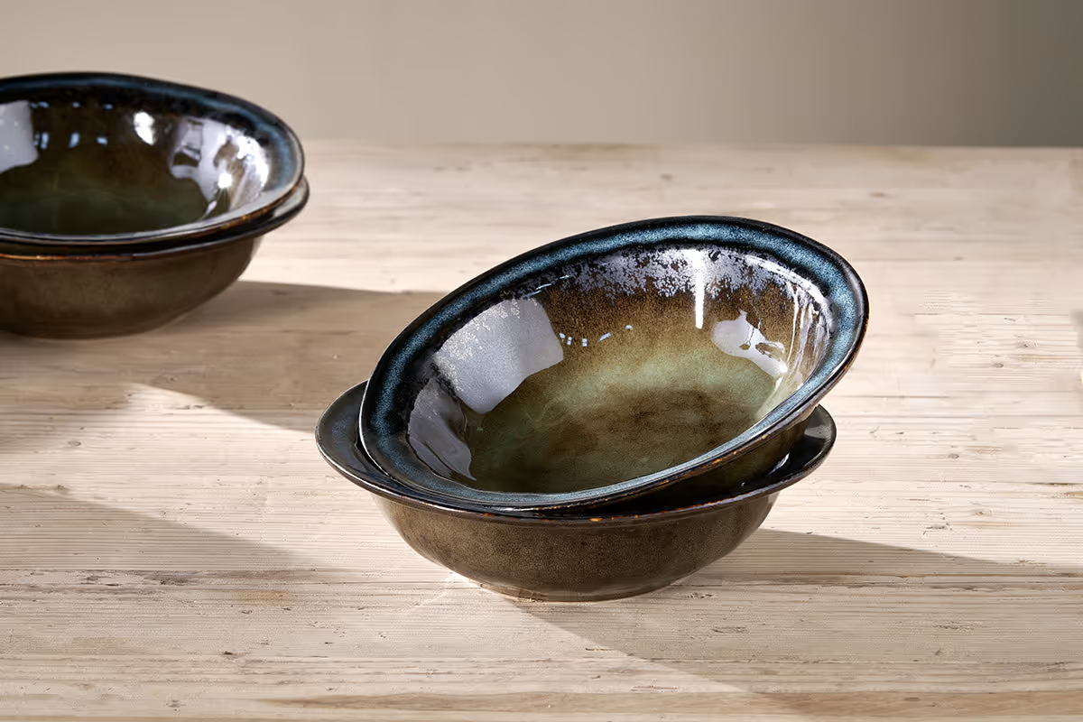Nkuku - Cali Bowl - Earth Blue