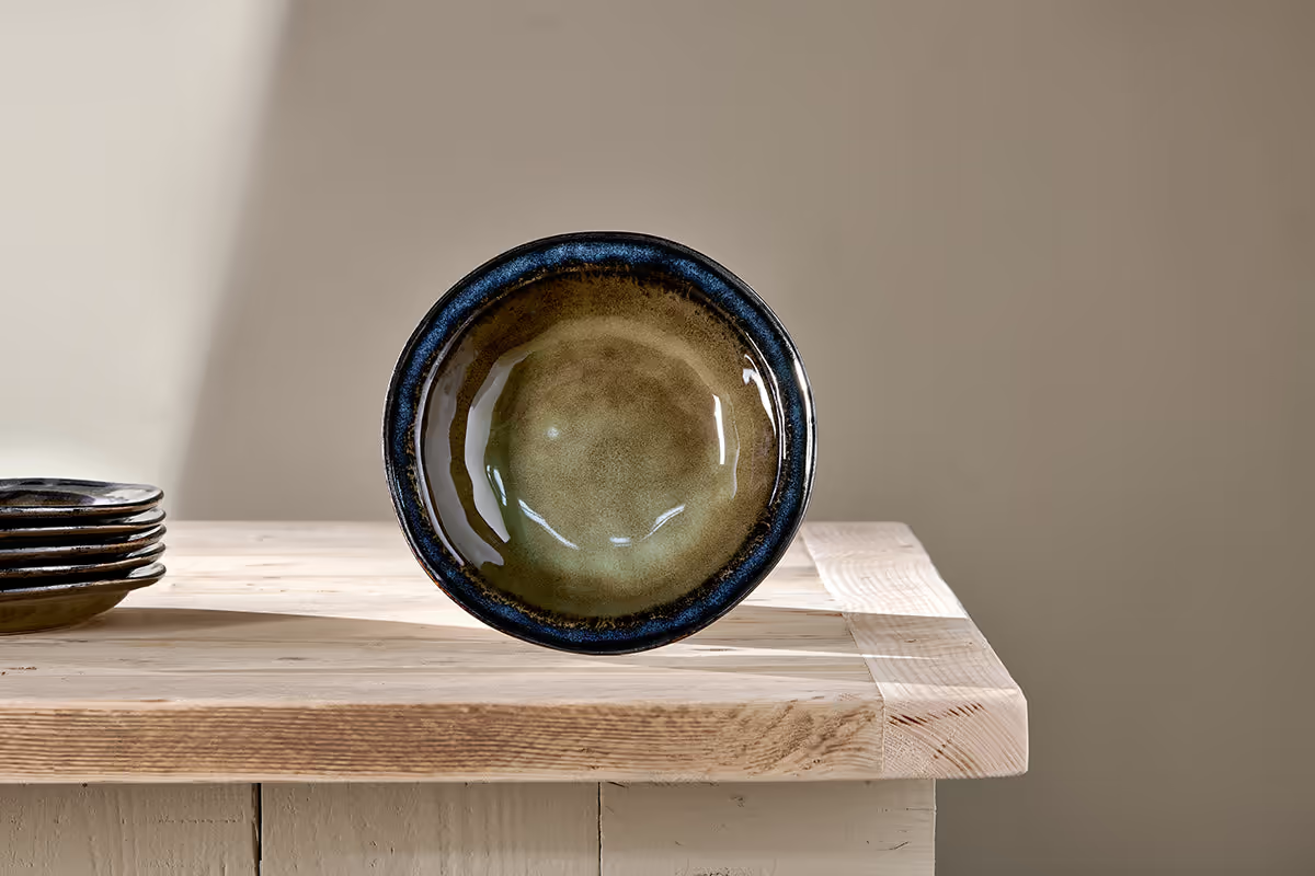 Nkuku - Cali Bowl - Earth Blue