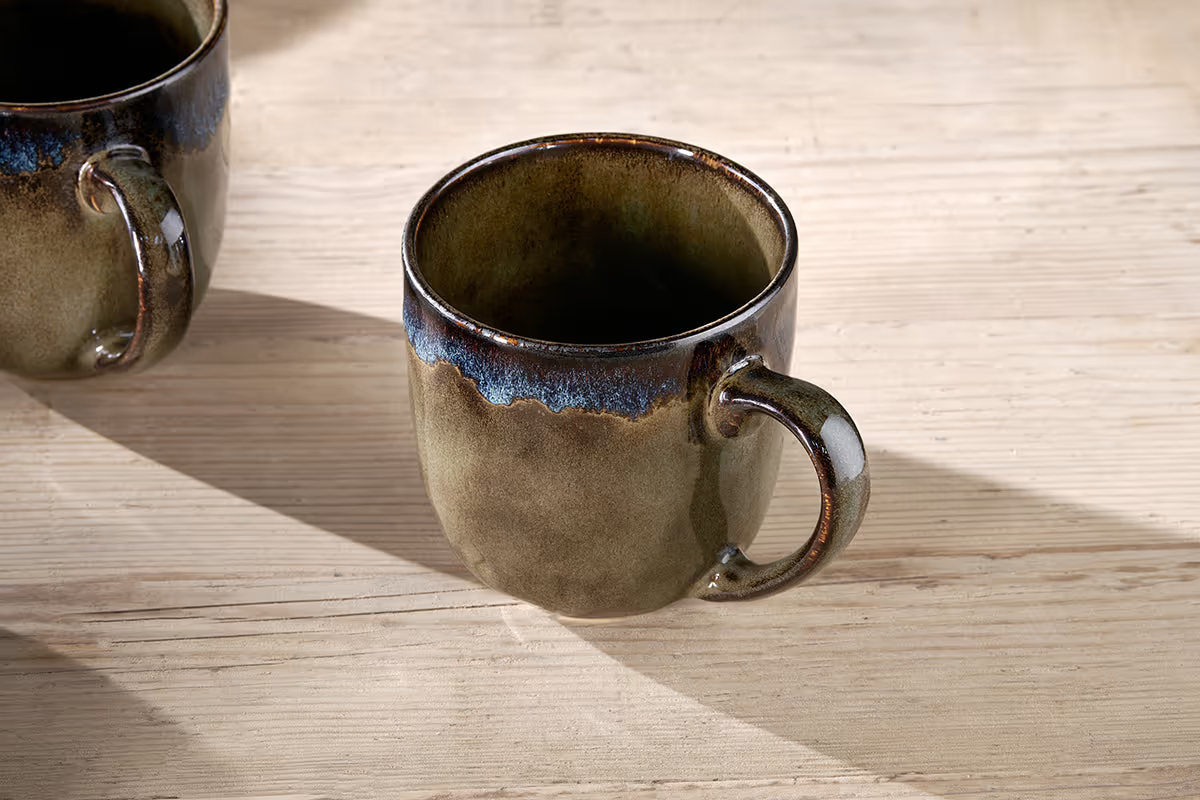 Nkuku - Cali Mugs - Earth Blue (Set of 2)