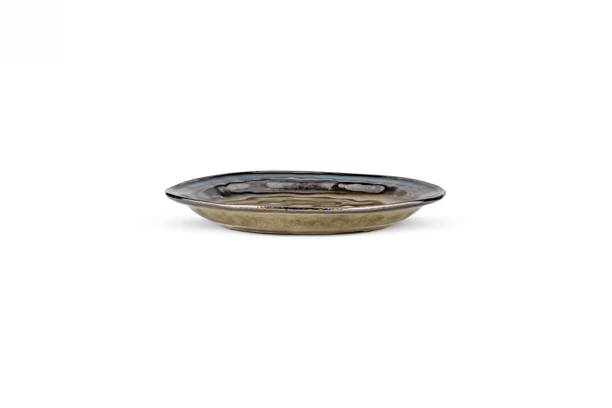 Nkuku - Cali Side Plate - Earth Blue
