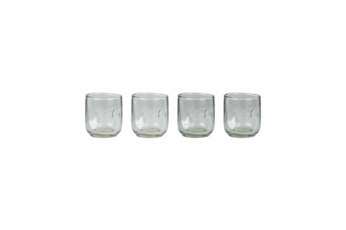 Nkuku - Chandani Tumbler Short - Clear - (Set of 4)