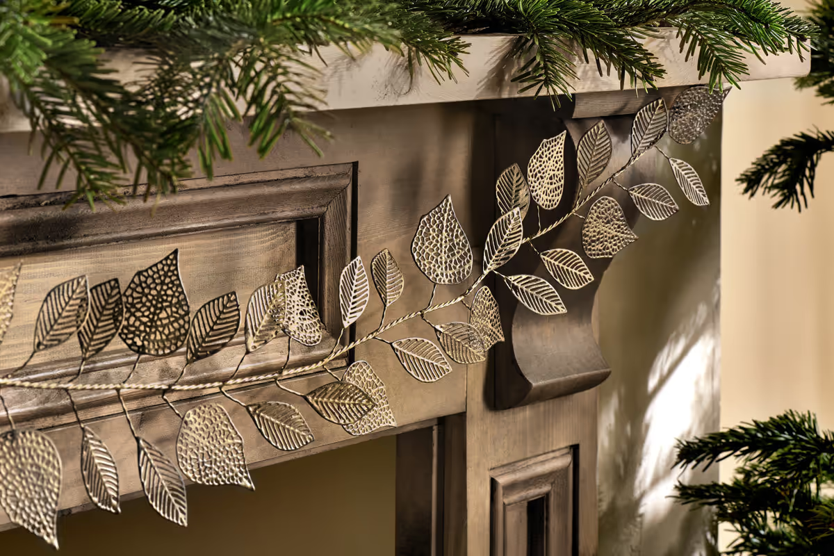 Nkuku - Charita Garland - Antique Brass