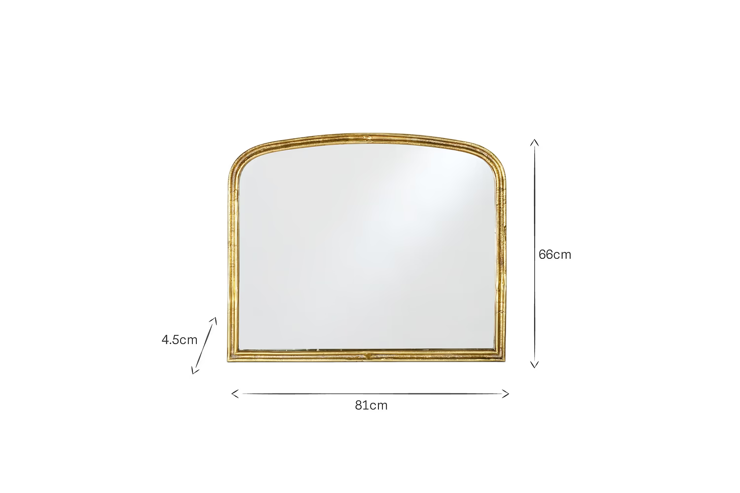 Nkuku - Almora Arched Mirror - Small