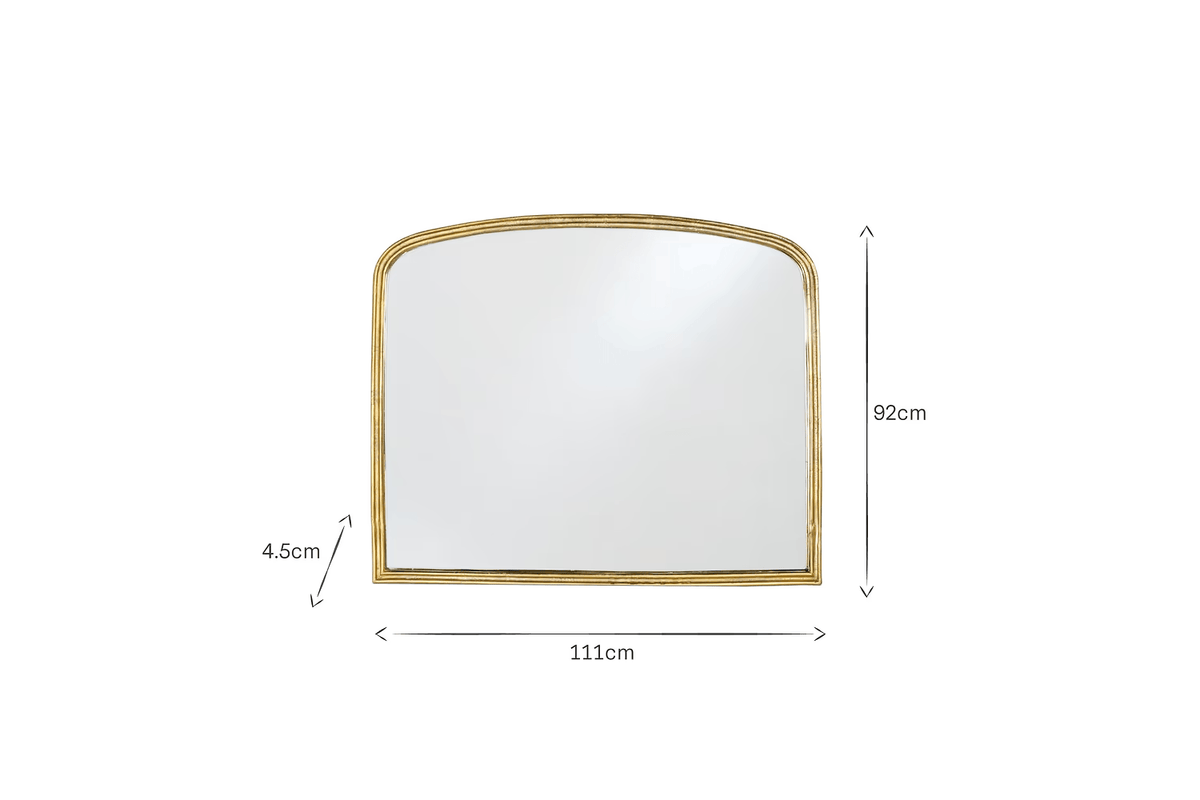 Nkuku - Almora Arched Mirror - Large
