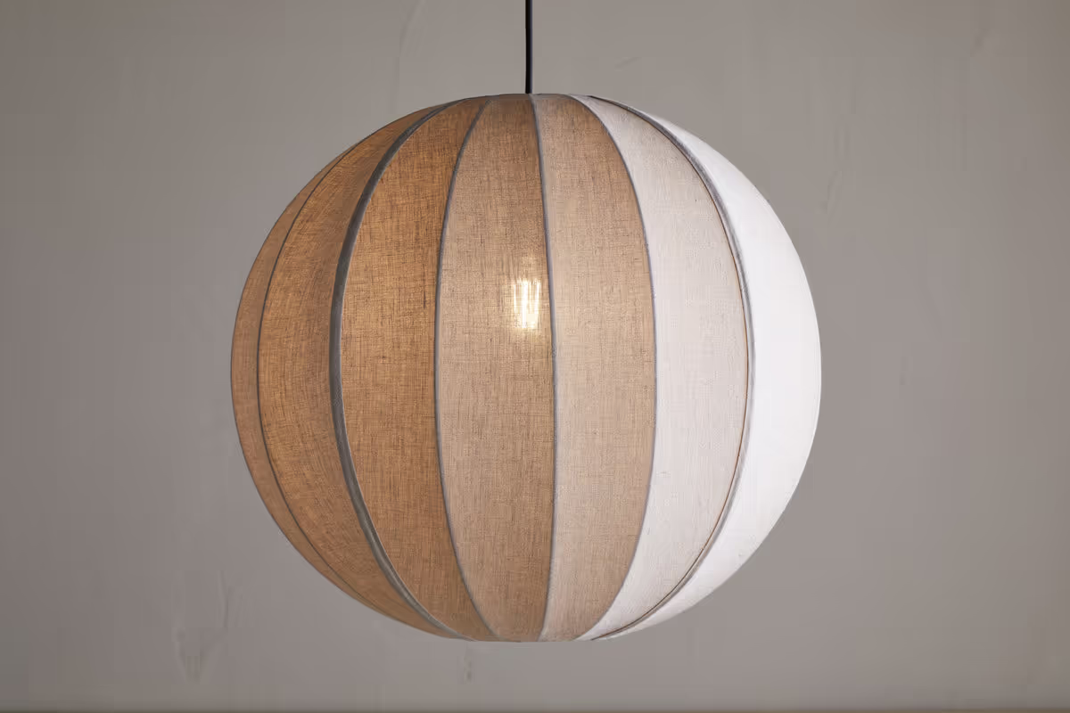 Nkuku - Dharini Linen Lampshade - Natural