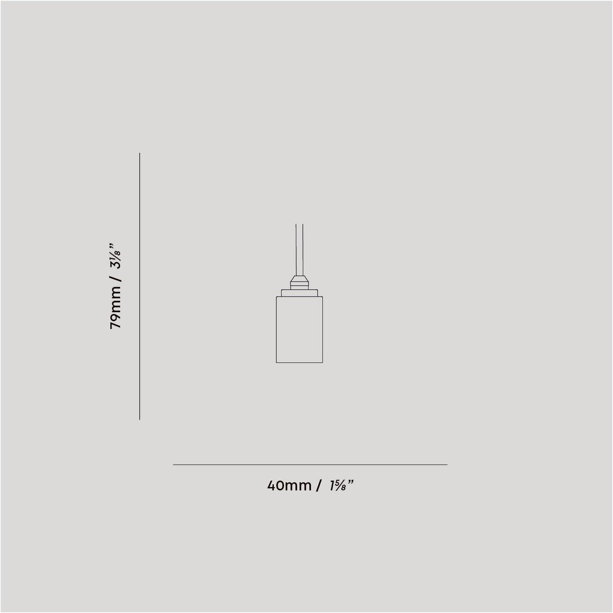 Tala Brass Pendant