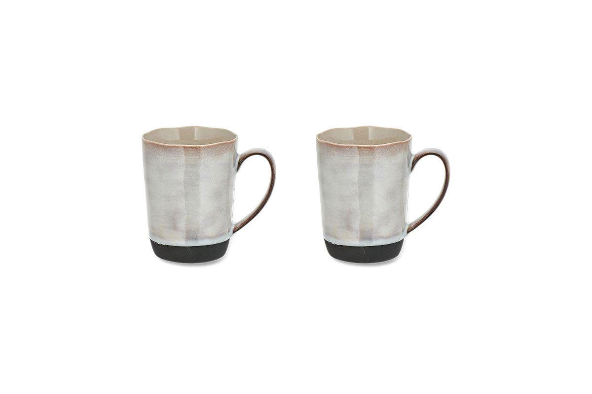 Nkuku - Edo Large Mug - Slate (Set of 2)