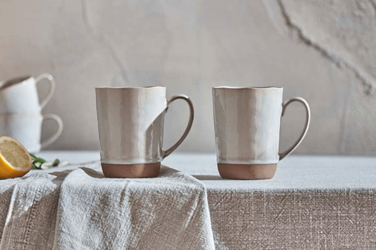 Nkuku - Edo Large Mug - Terracotta (Set of 2)