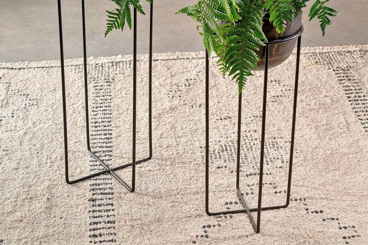 Nkuku - Endo Reclaimed Iron Planter Stand - Small