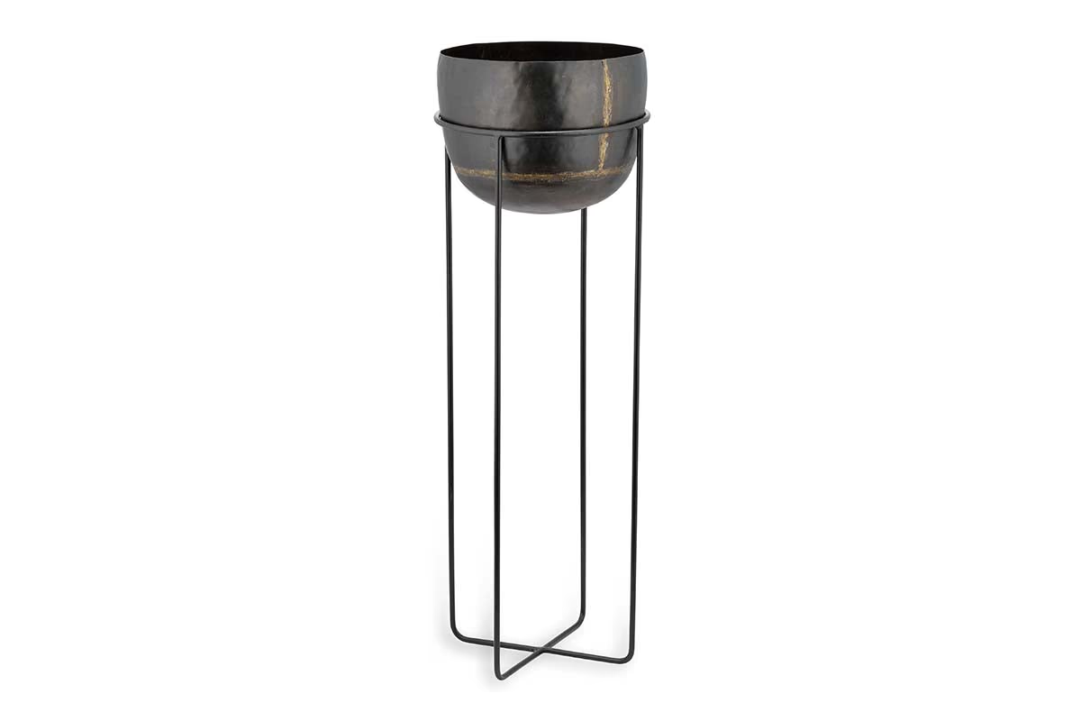 Nkuku - Endo Reclaimed Iron Planter Stand - Large