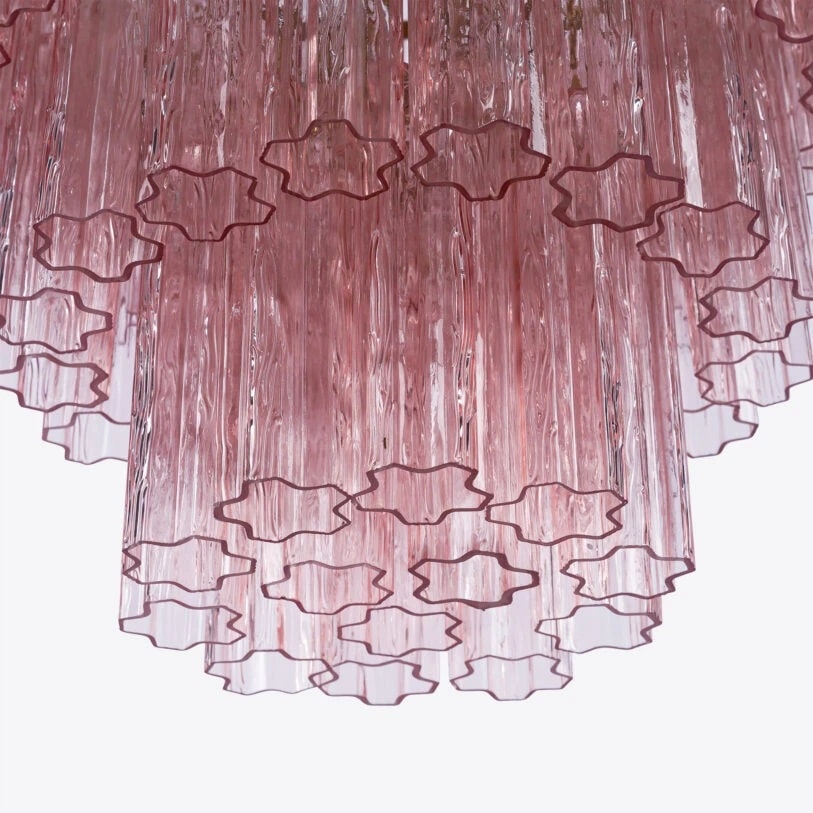 Pure White Lines Freccia Treviso Chandelier