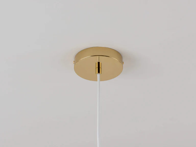 Houseof White Flower Glass Pendant Light