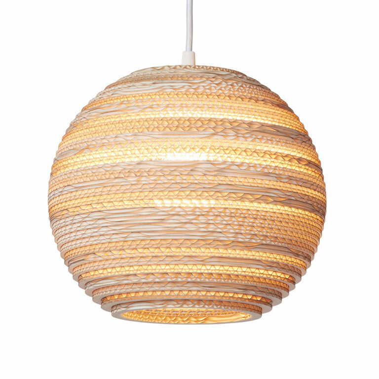 Graypants Scraplight Moon pendant light