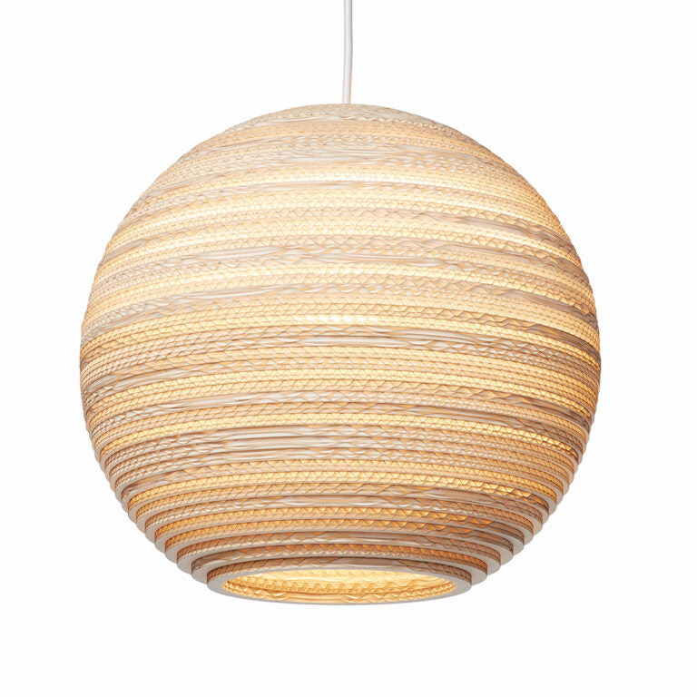 Graypants Scraplight Moon pendant light