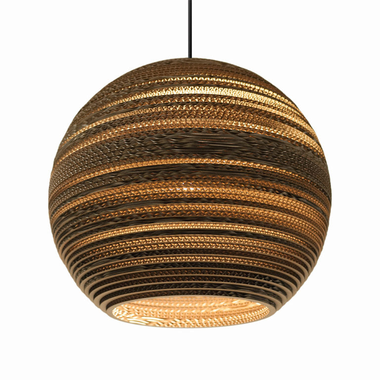 Graypants Scraplight Moon pendant light