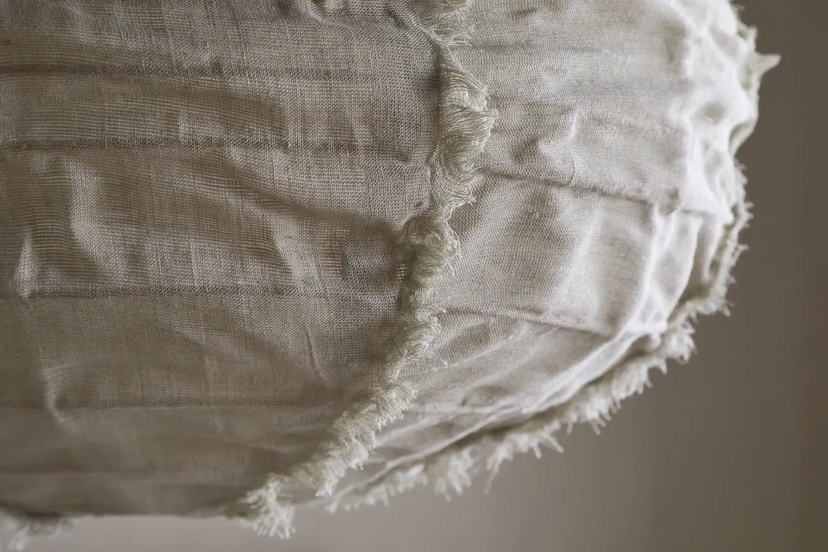 Nkuku - Hirana Linen Lampshade - Natural - Small