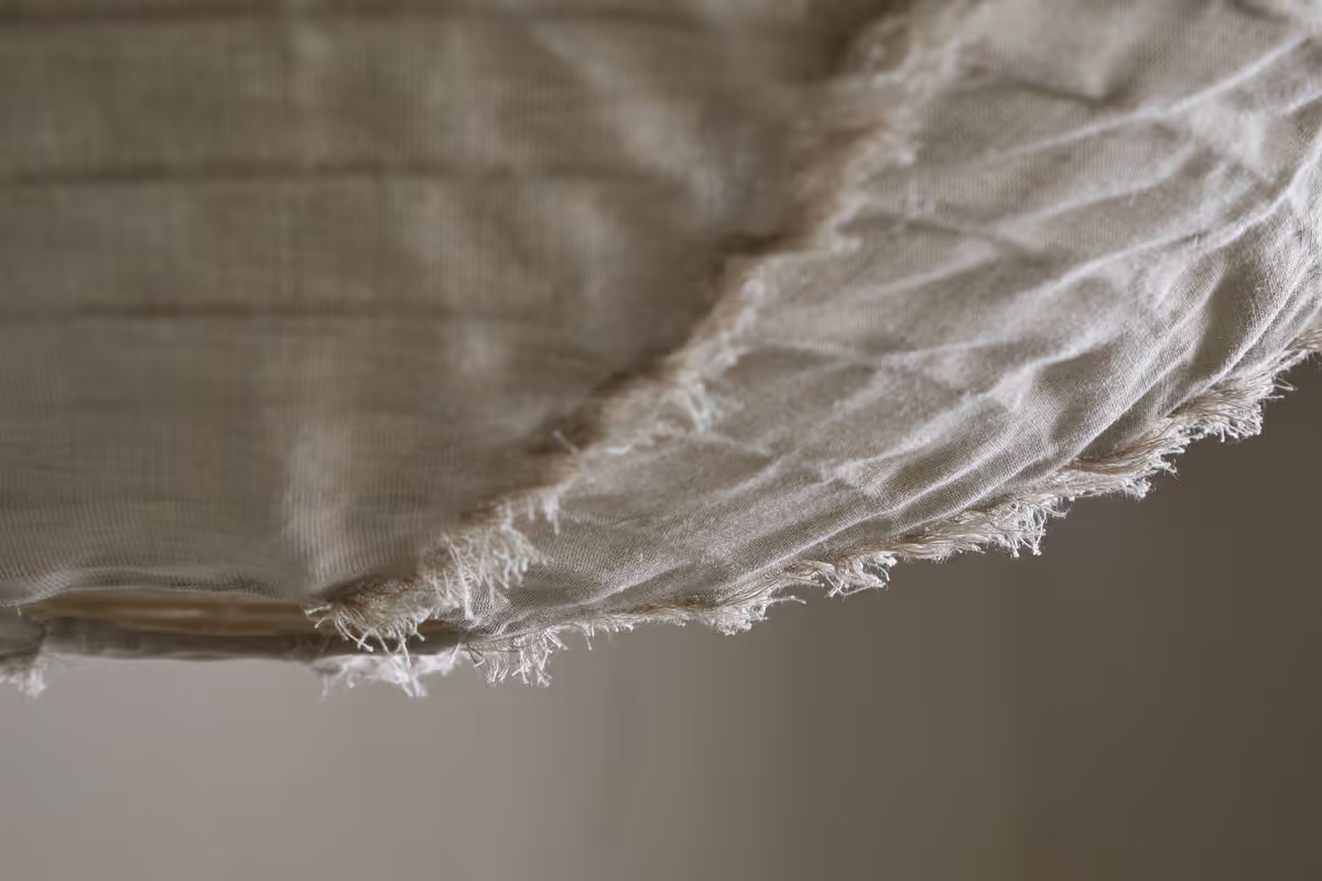 Nkuku - Hirana Cotton Lampshade - Natural - Large