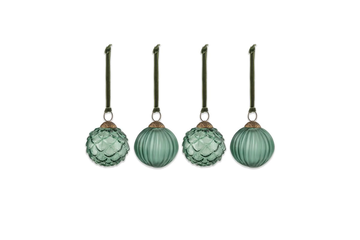 Nkuku - Hara Baubles - (Set of 4)