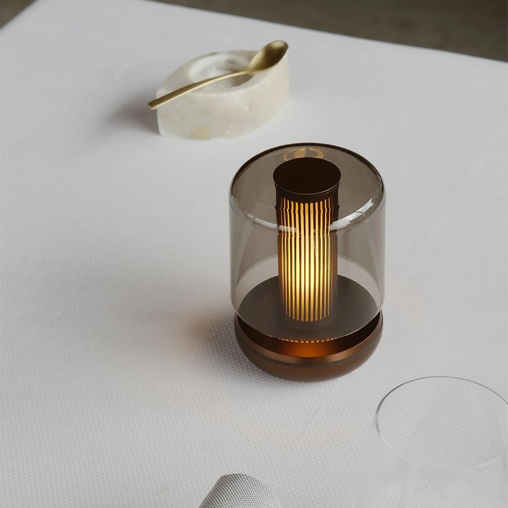 Humble Lights Firefly Bronze / Smoked rechargeable table light