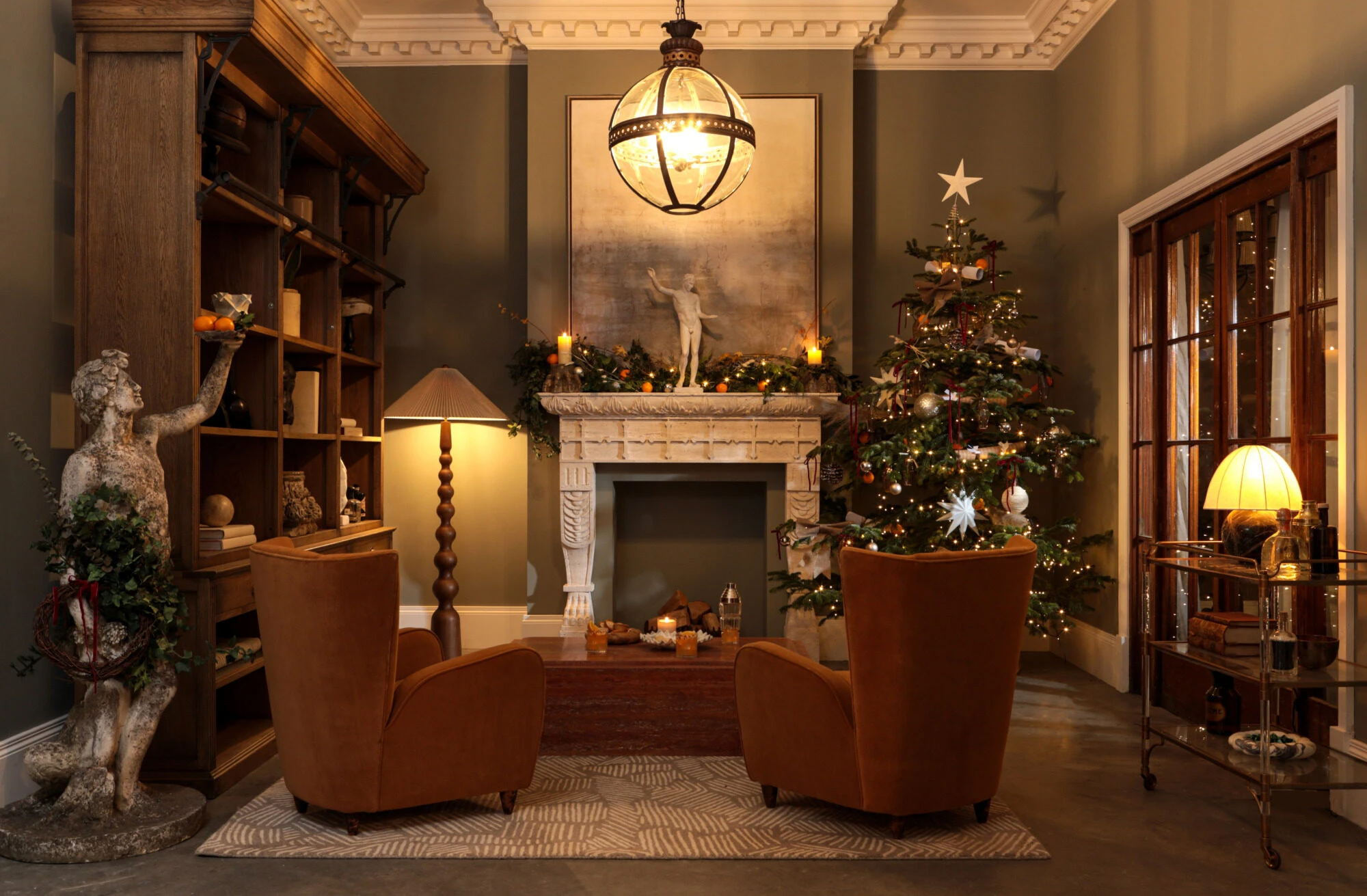 Pure White Lines - Kobe Floor Lamp