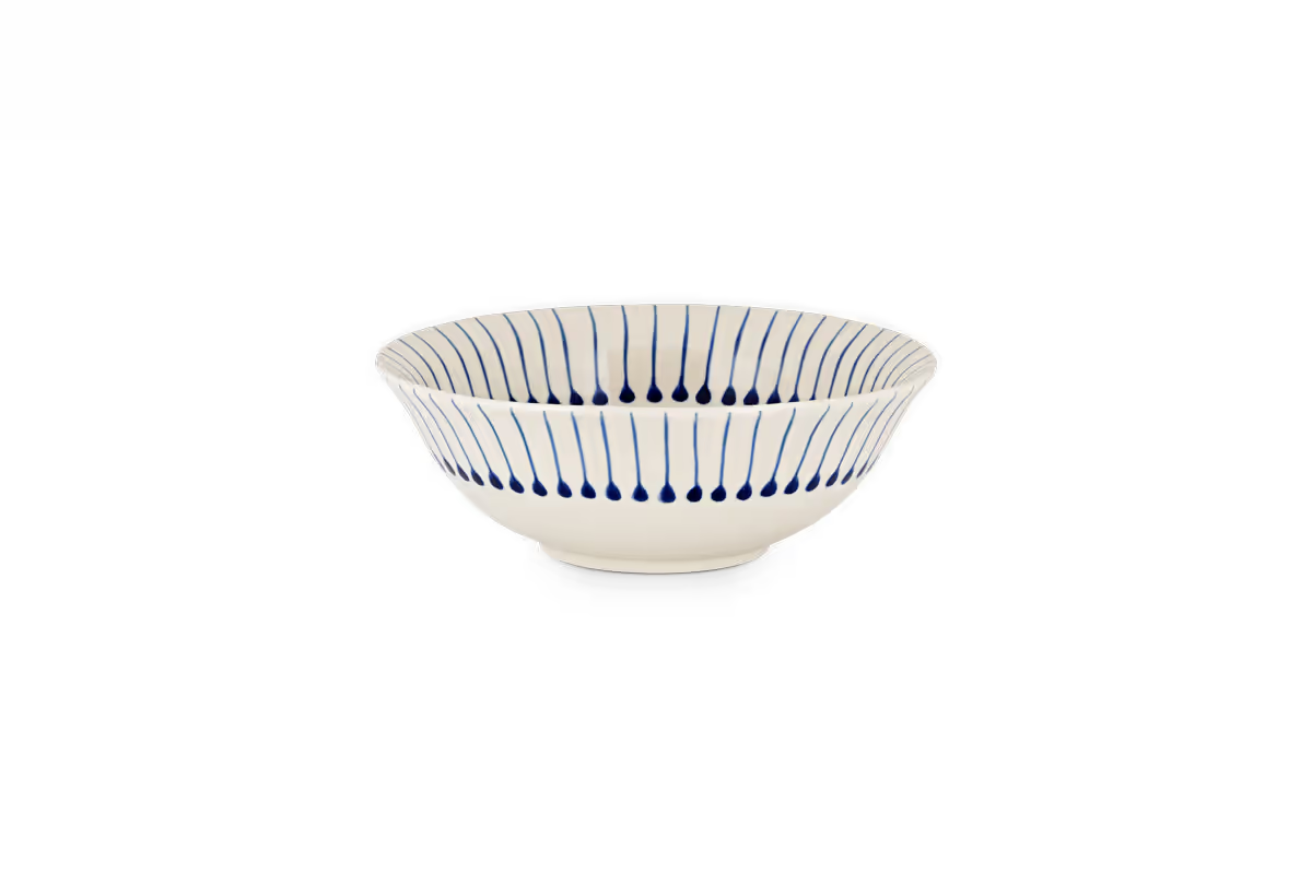 Nkuku - Iba Dinnerware Set - Indigo - (Set of 12)