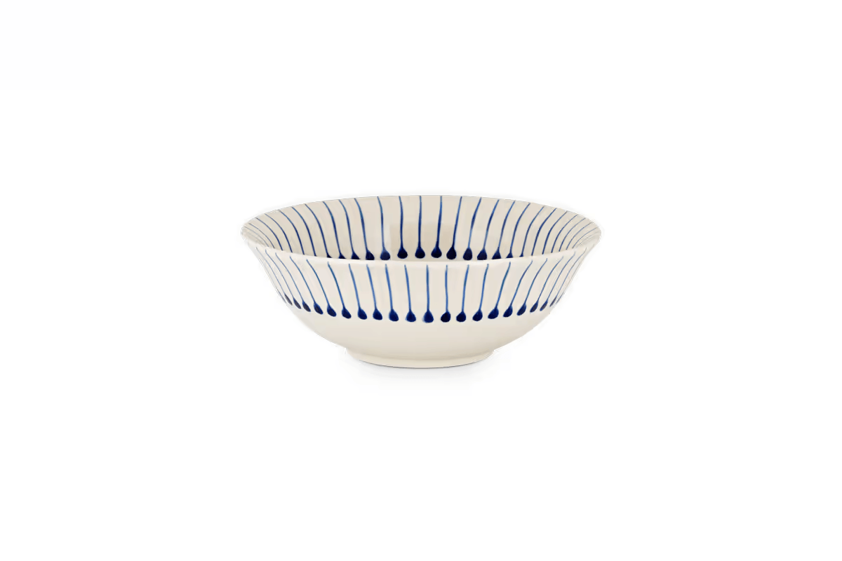 Nkuku - Iba Dinnerware Set - Indigo - (Set of 12)