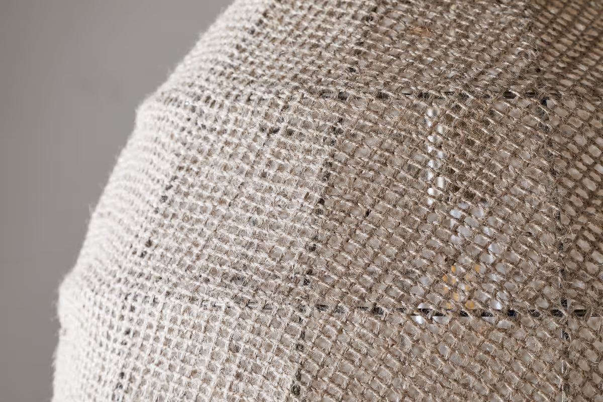 Nkuku - Jahari Woven Jute Pendant Light - Natural