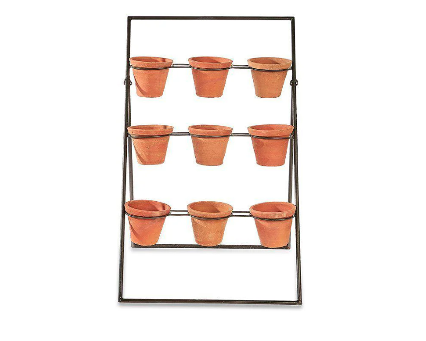 Nkuku Jara Terracotta Planter Stand