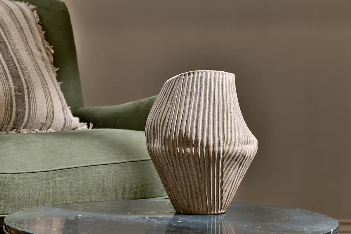 Nkuku - Kalai Ceramic Organic Shape Vase - Large