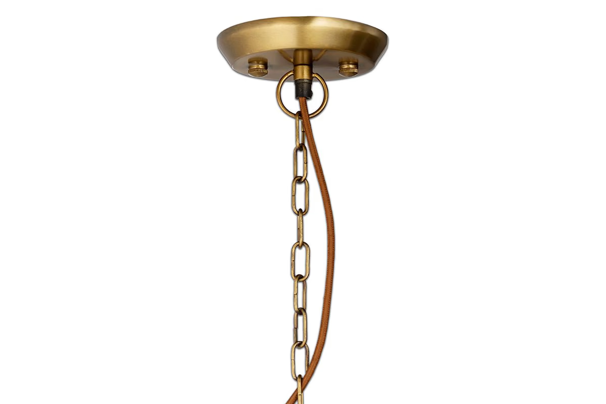 Nkuku - Kalsi Recycled Glass Pendant Light - Lustre - Large