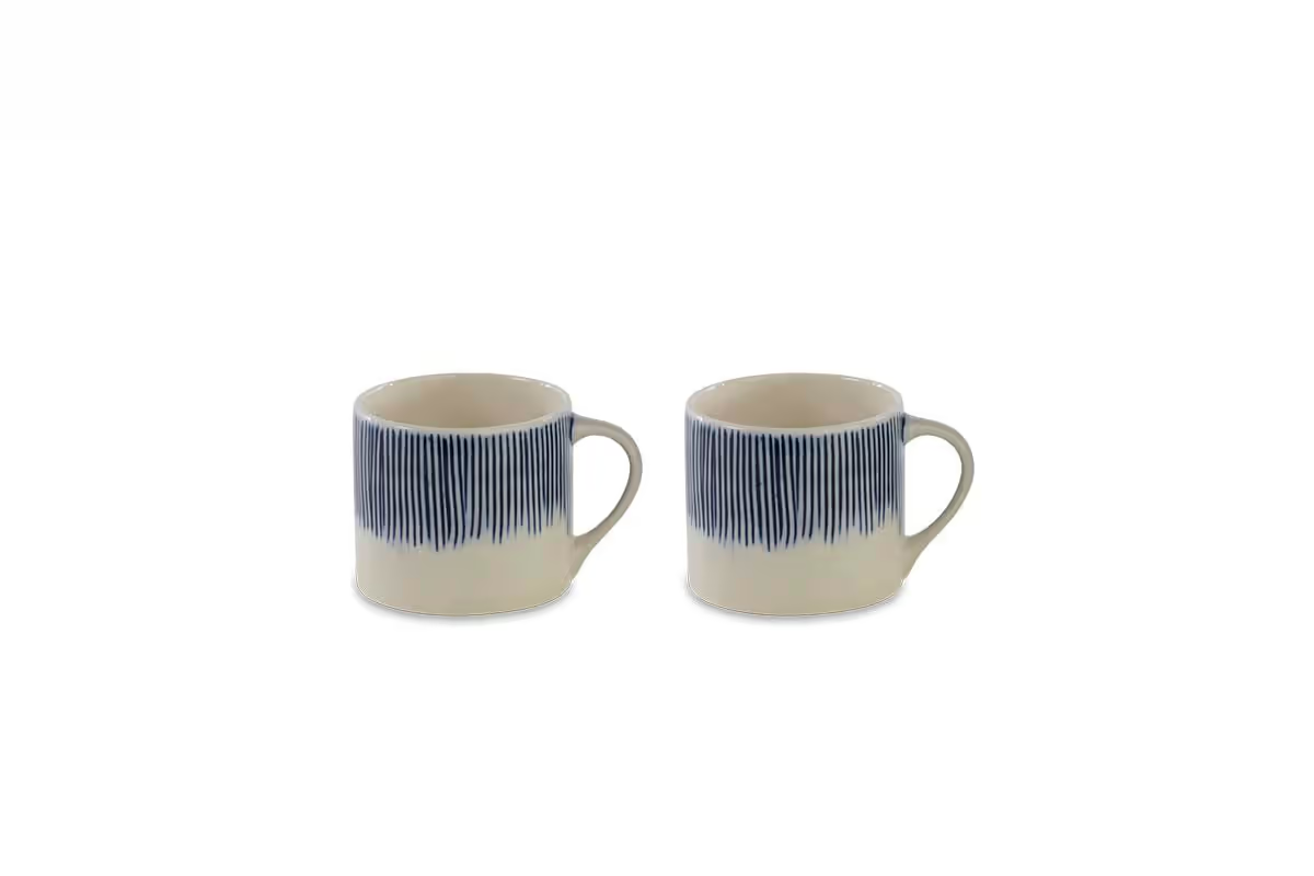 Nkuku - Karuma Ceramic Mug - Small (Set of 2)