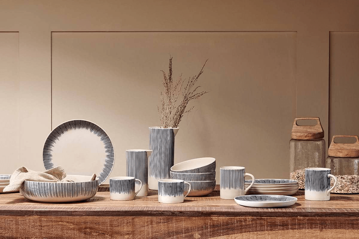 Nkuku - Karuma Ceramic Serving Bowl
