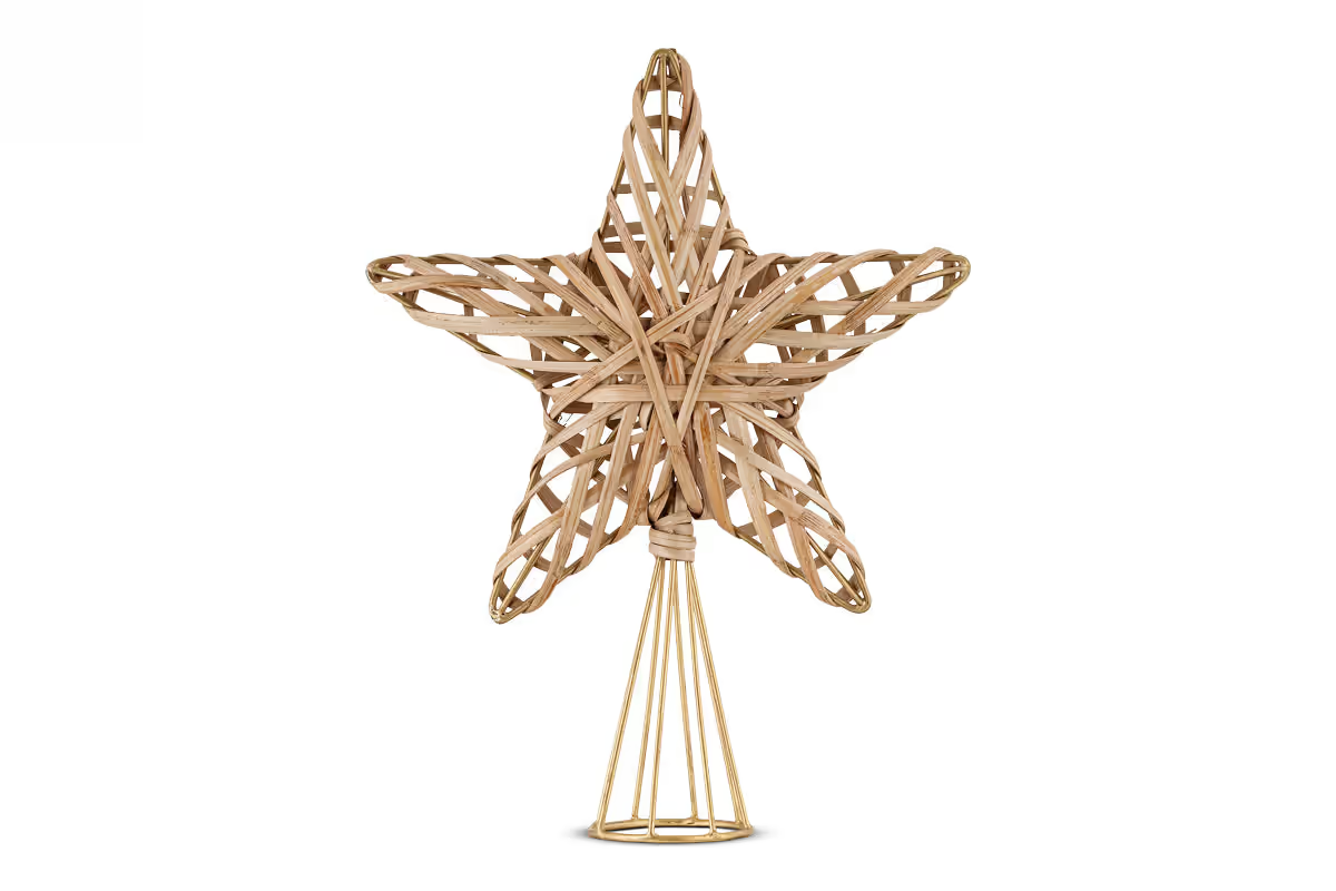 Nkuku - Katana Cane Tree Topper - Natural