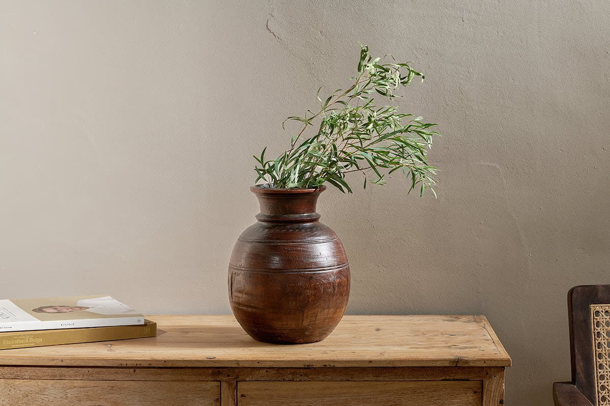 Nkuku - Kiaan Reclaimed Traditional Wide Pot