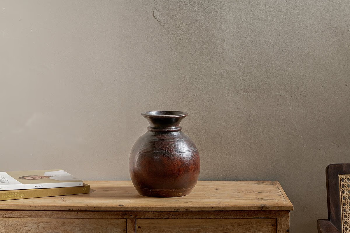 Nkuku - Kiaan Reclaimed Traditional Wide Pot