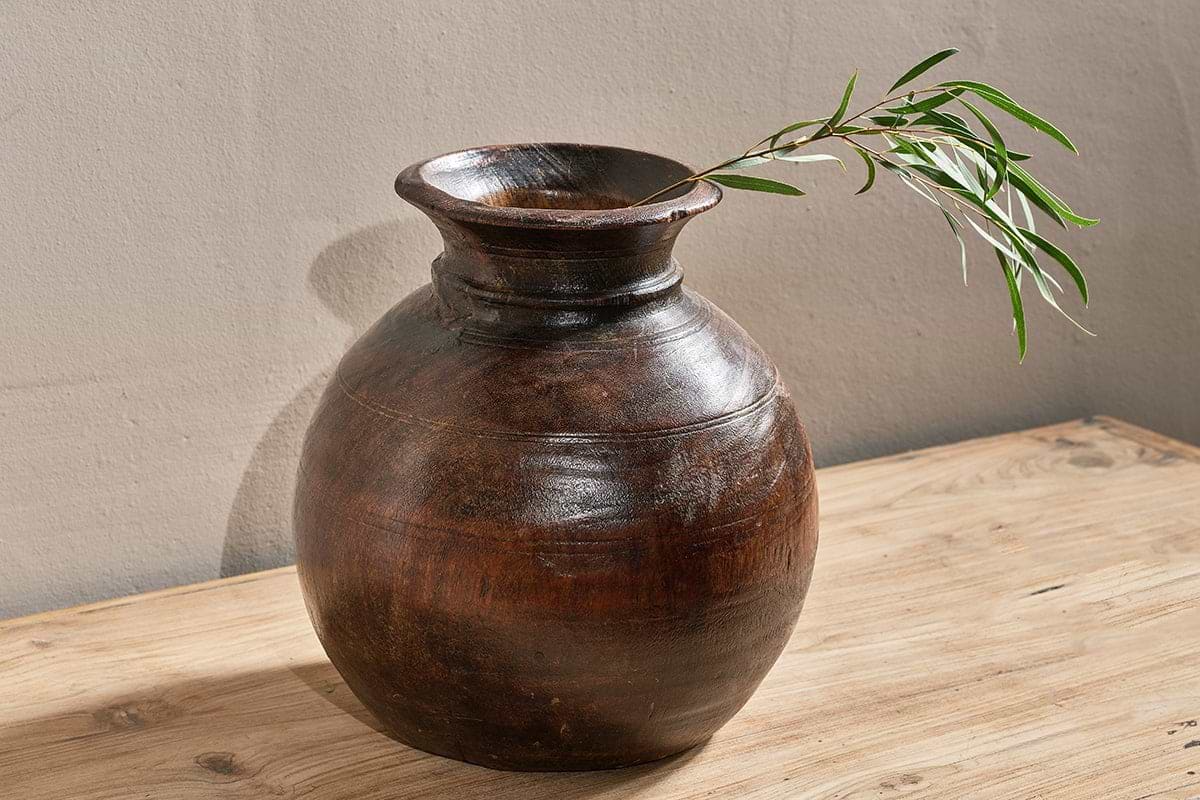 Nkuku - Kiaan Reclaimed Traditional Wide Pot