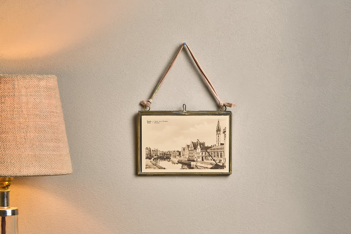 Nkuku - Kiko Brass Frame - Landscape 4 x 6