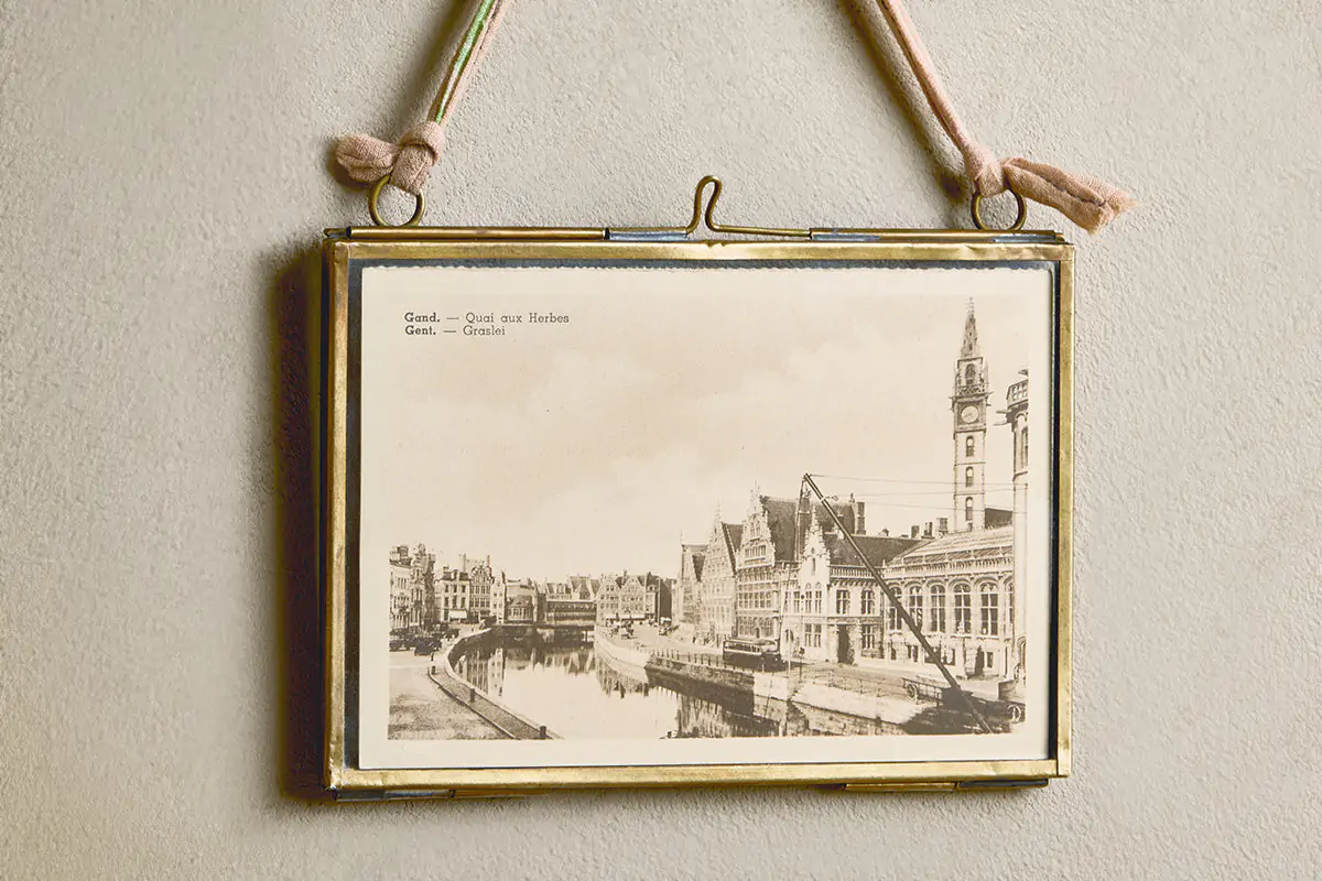 Nkuku - Kiko Brass Frame - Landscape 4 x 6
