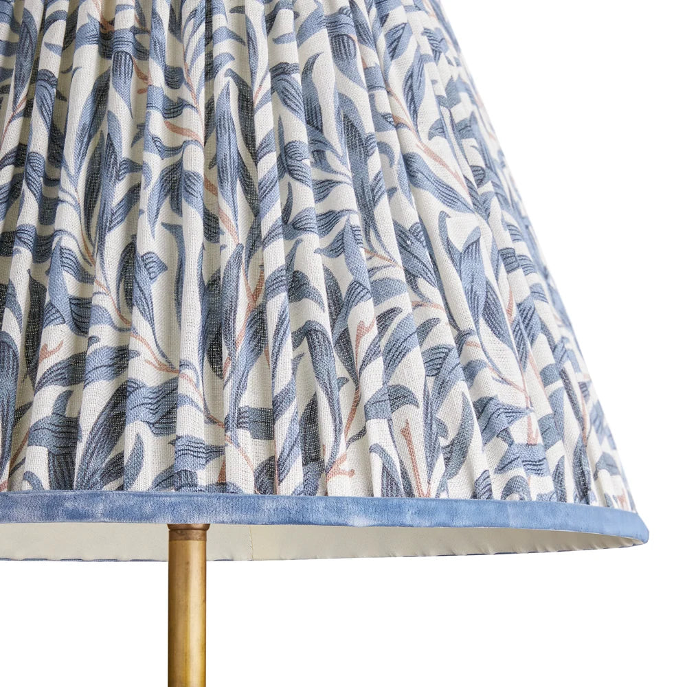 Pooky - 16cm Empire Shade - Indigo Willow Boughs Linen - Morris & Co.