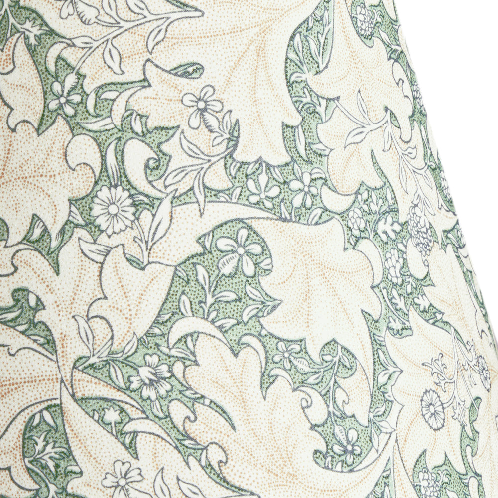 Pooky - 16cm Empire Shade - Thyme Wallflower Printed Cotton - Morris & Co